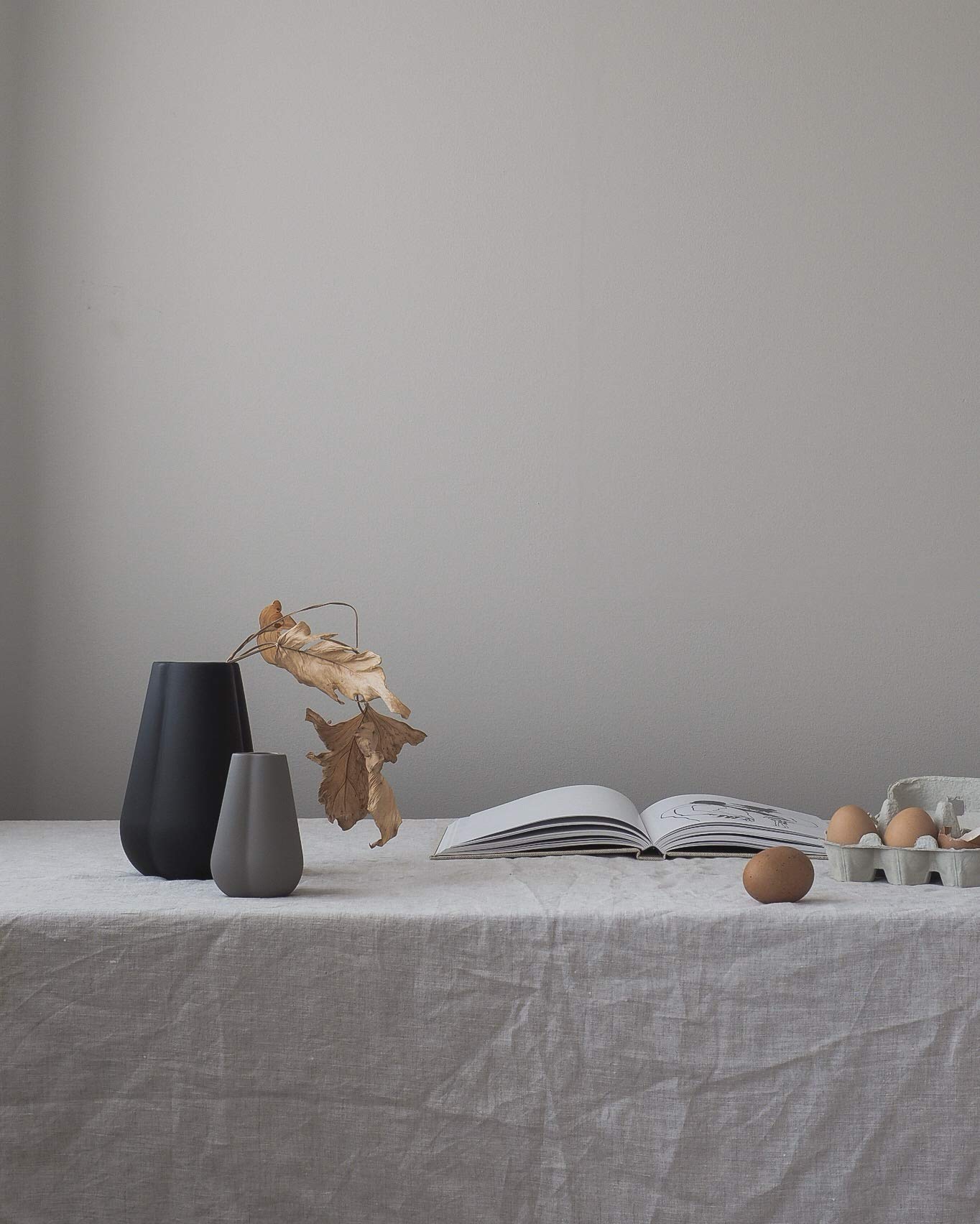 cooee-design-clover-11-cm-vase-keramik-mud-beige-matt image 3