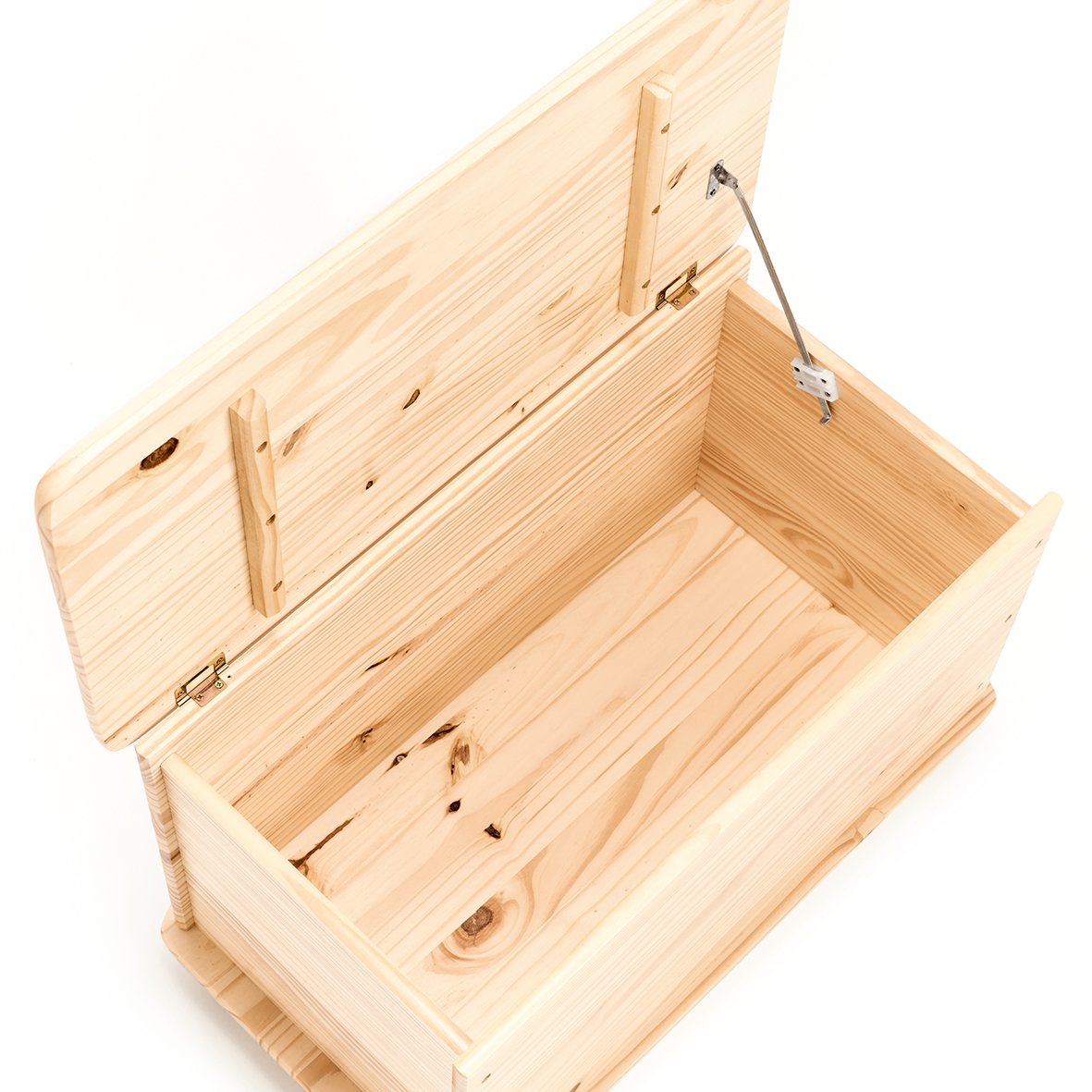 zeller-present-home-living-aufbewahrungstruhe-kiefer-mit-rollen image 3