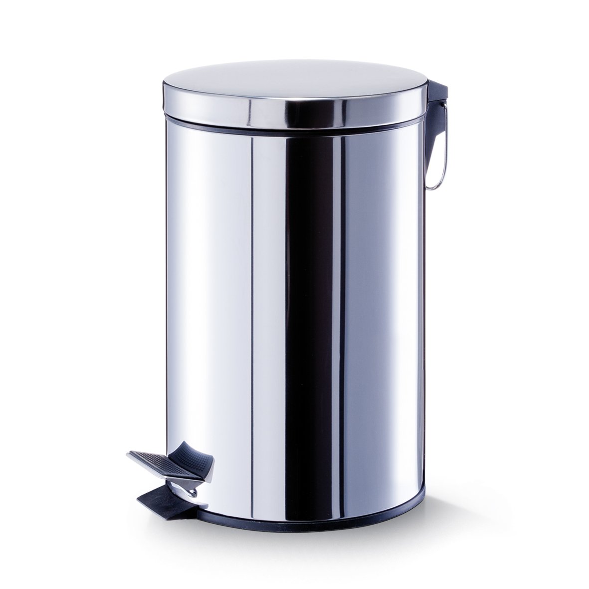 zeller-present-treteimer-12-liter-edelstahl image 1