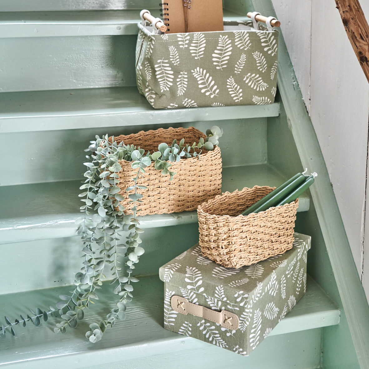 zeller-present-home-living-aufbewahrungskorb-set-3-tlg-papiergeflecht image 8