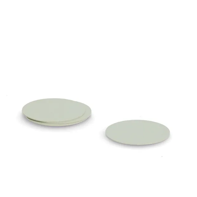 zeller-present-table-glasuntersetzer-set-4-tlg-kunstleder-mint image 1