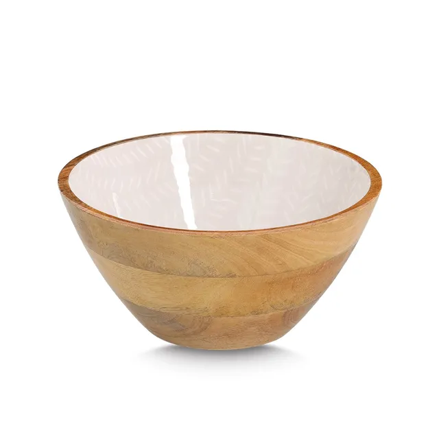 zeller-present-k-che-schale-mangoholz-beige-gemustert image 1