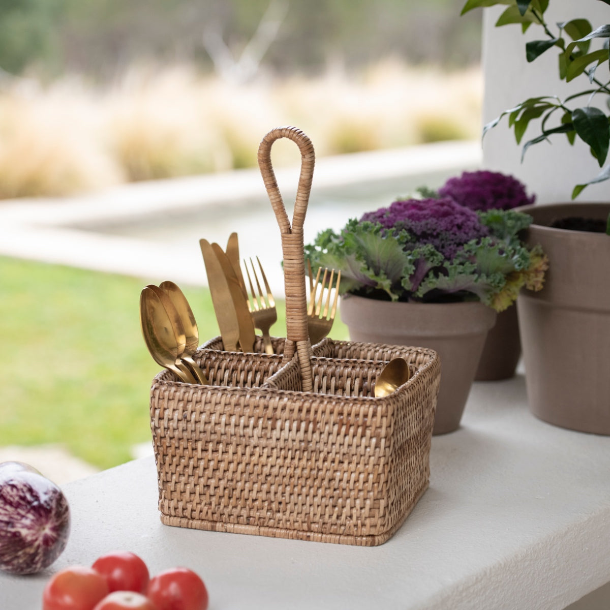 andrea-house-k-chenorganizer-rattan-geflochten-k-che image 1