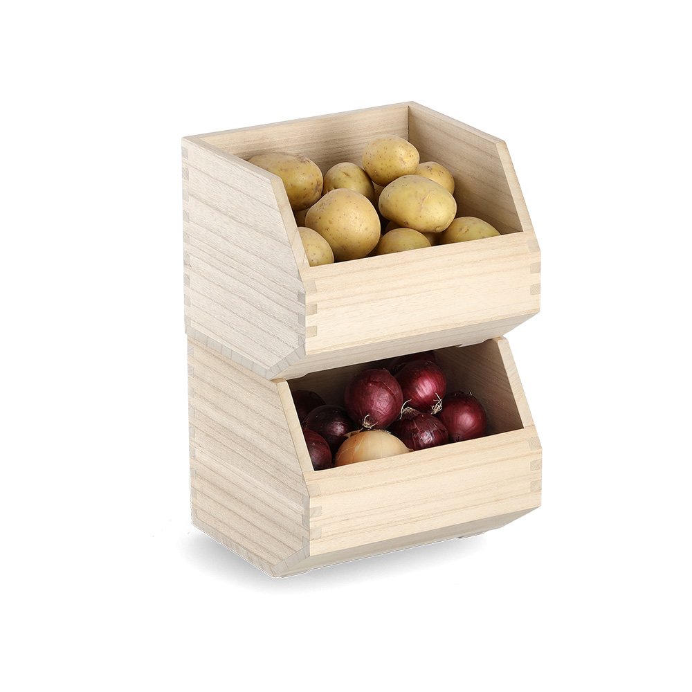 zeller-present-home-living-stapelkiste-holz-vorratskiste-stapelbar image 6