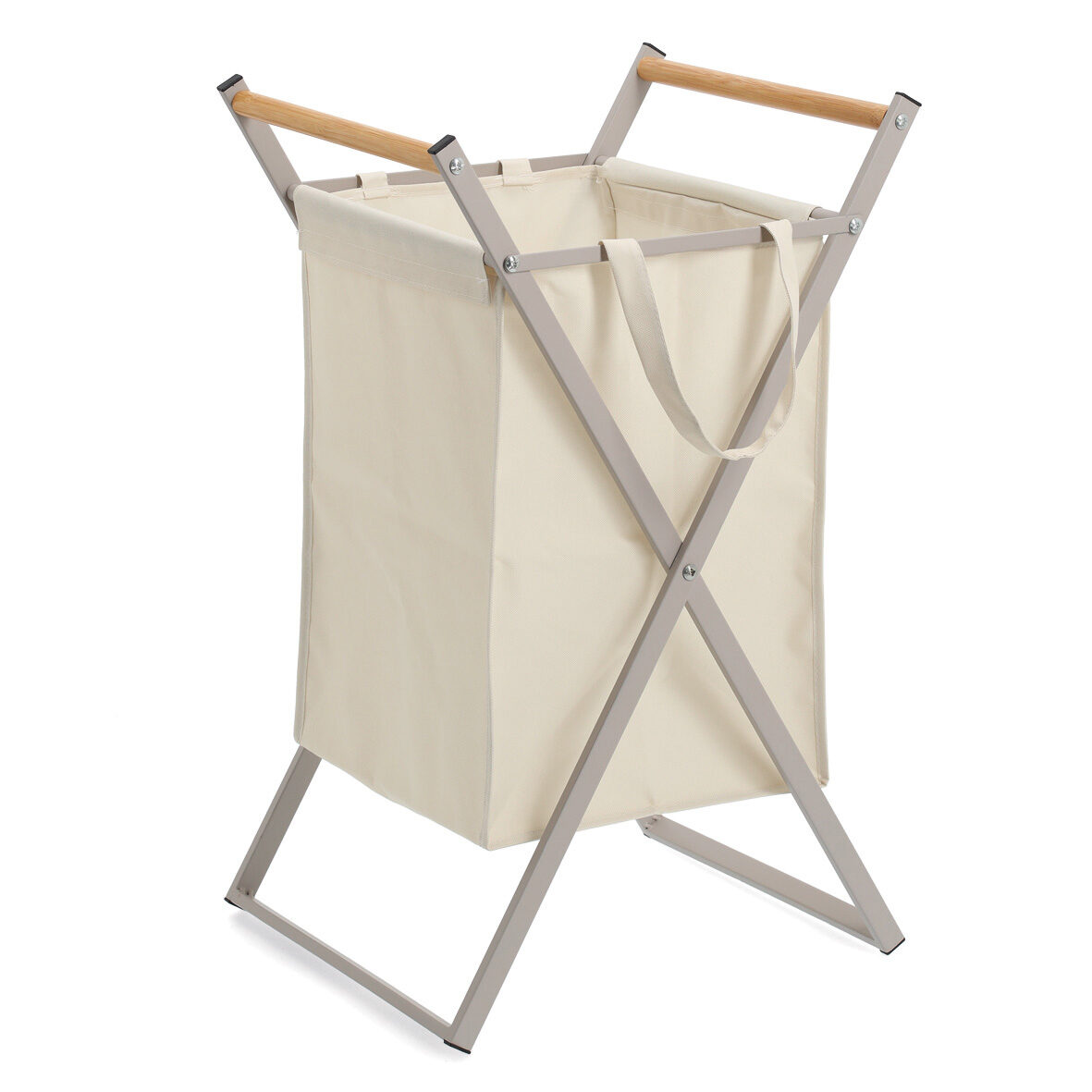 zeller-present-home-living-w-schesammler-greige-faltbar image 1