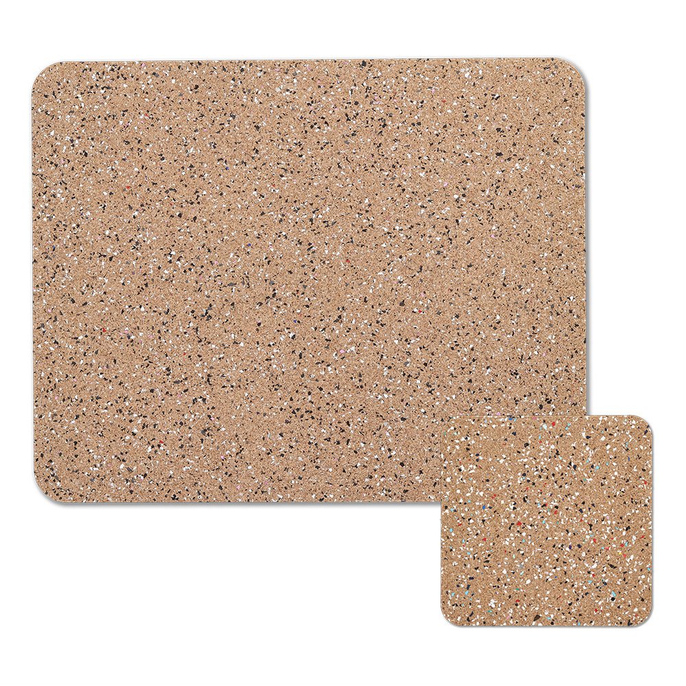 zeller-present-home-living-mousepad-multicolor-kork-mausepad image 2