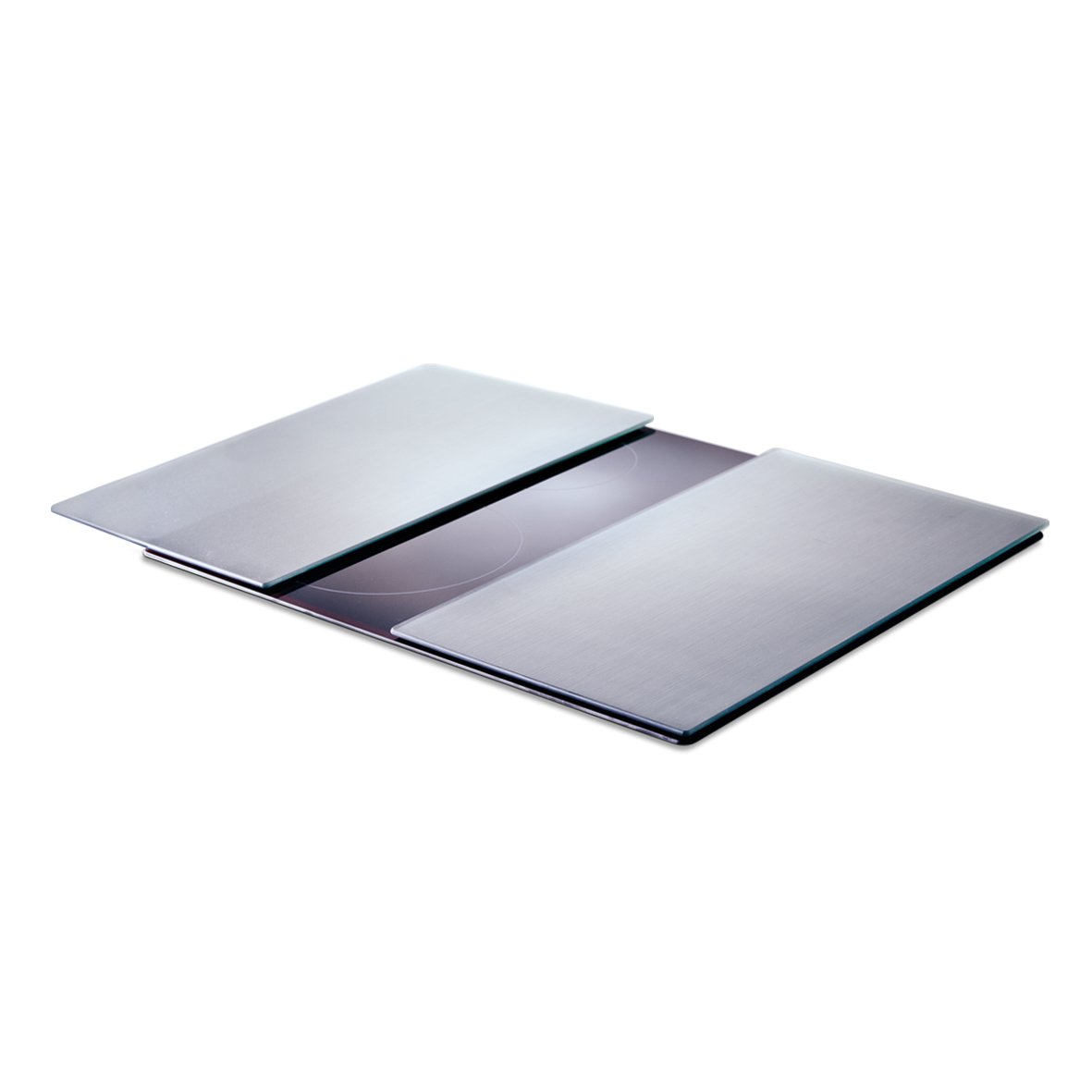 zeller-k-che-herdabdeckplatten-metall-2-tlg-glas image 2