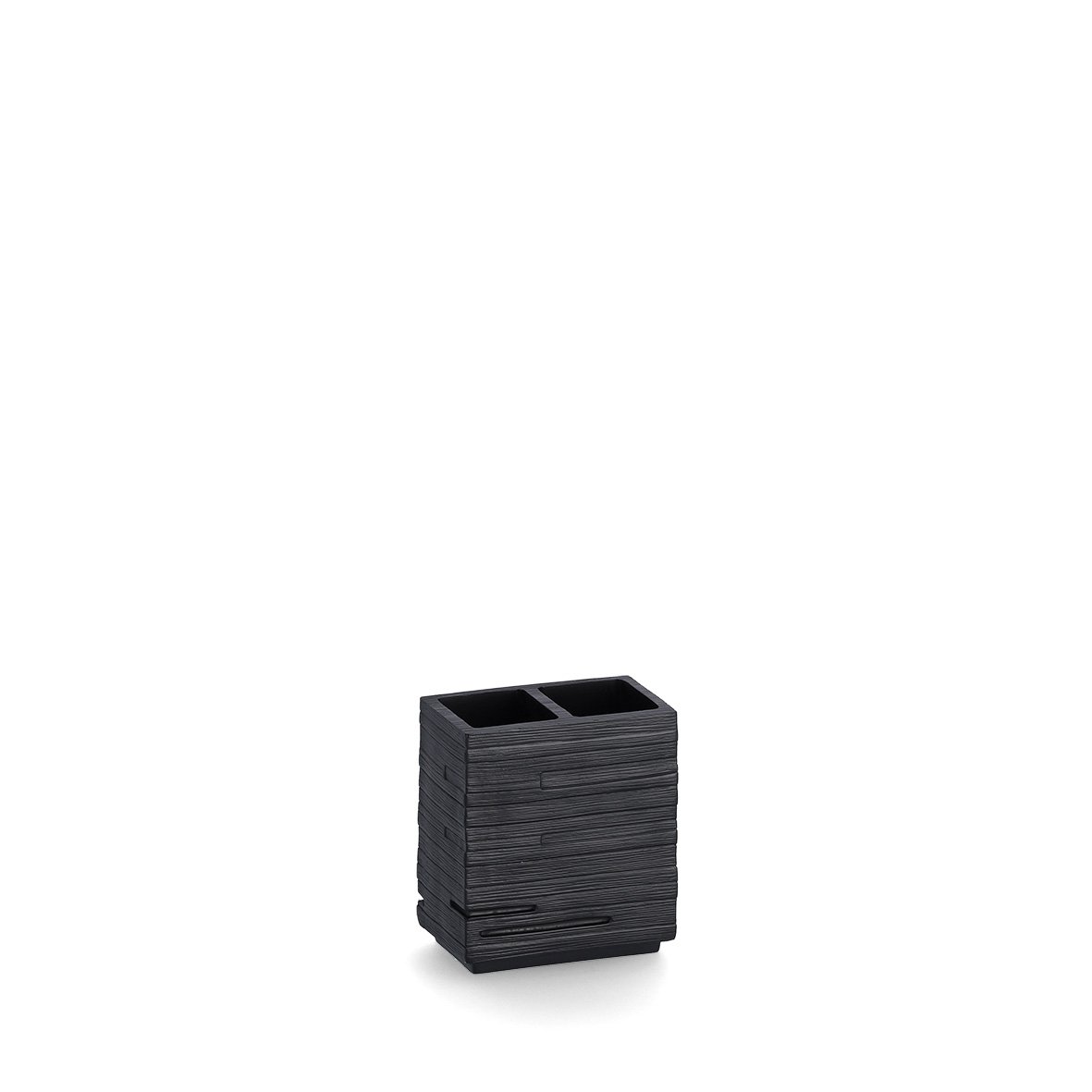 zeller-present-schiefer-zahnb-rstenhalter-polyresin-schwarz image 1