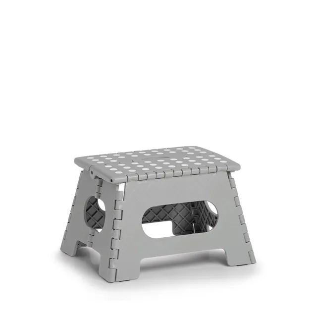 zeller-present-home-klapphocker-kunststoff-grau-150-kg image 1