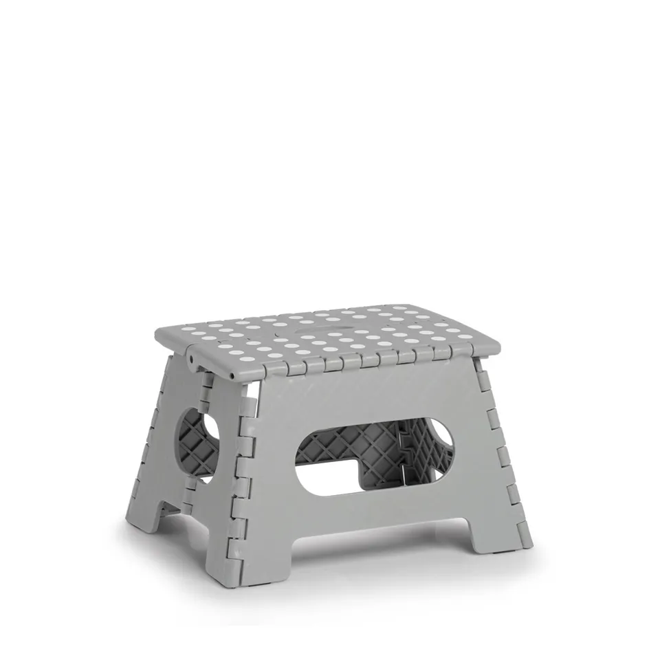 zeller-present-home-klapphocker-kunststoff-grau-150-kg image 1