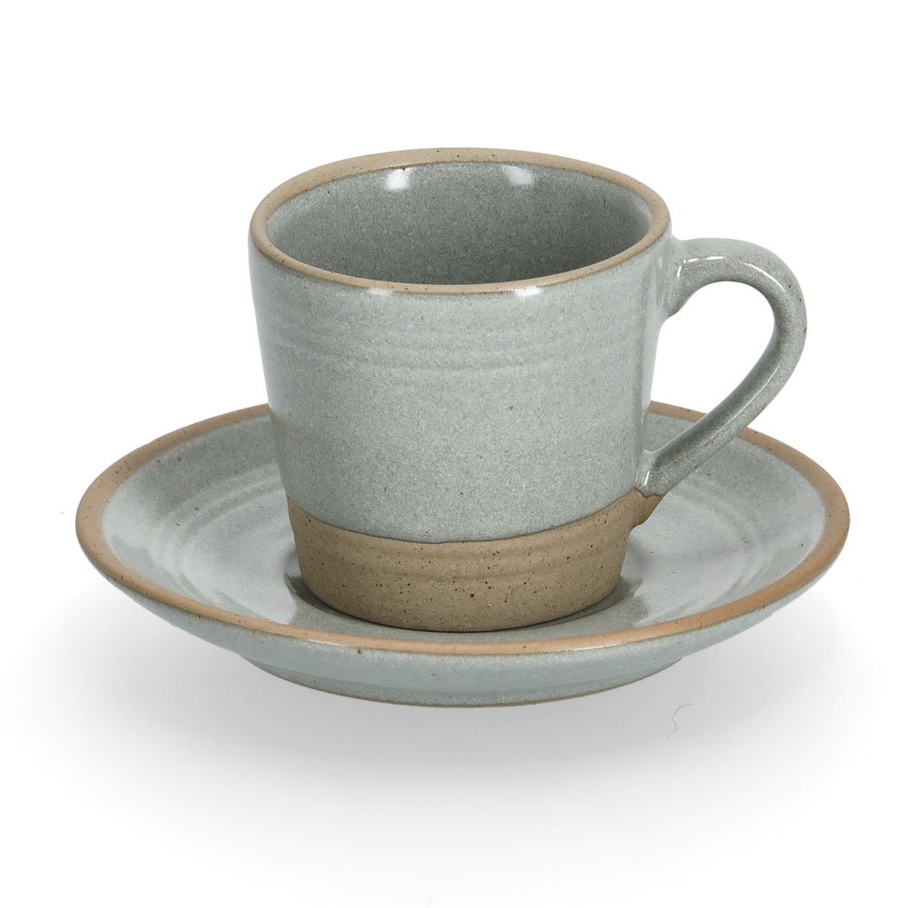 zeller-k-che-espresso-set-8-tlg-60-ml-steingut-mint image 8