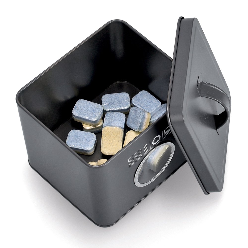 zeller-present-home-living-waschpulver-box-metall-anthrazit image 2