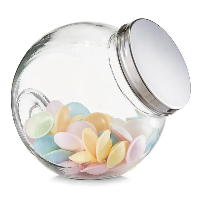 zeller-present-k-che-vorratsglas-candy-2850-ml-edelstahl image 1