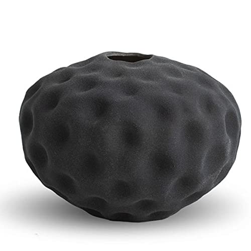 cooee-design-seedpod-vase-pepper-grau-keramik-10-cm image 1