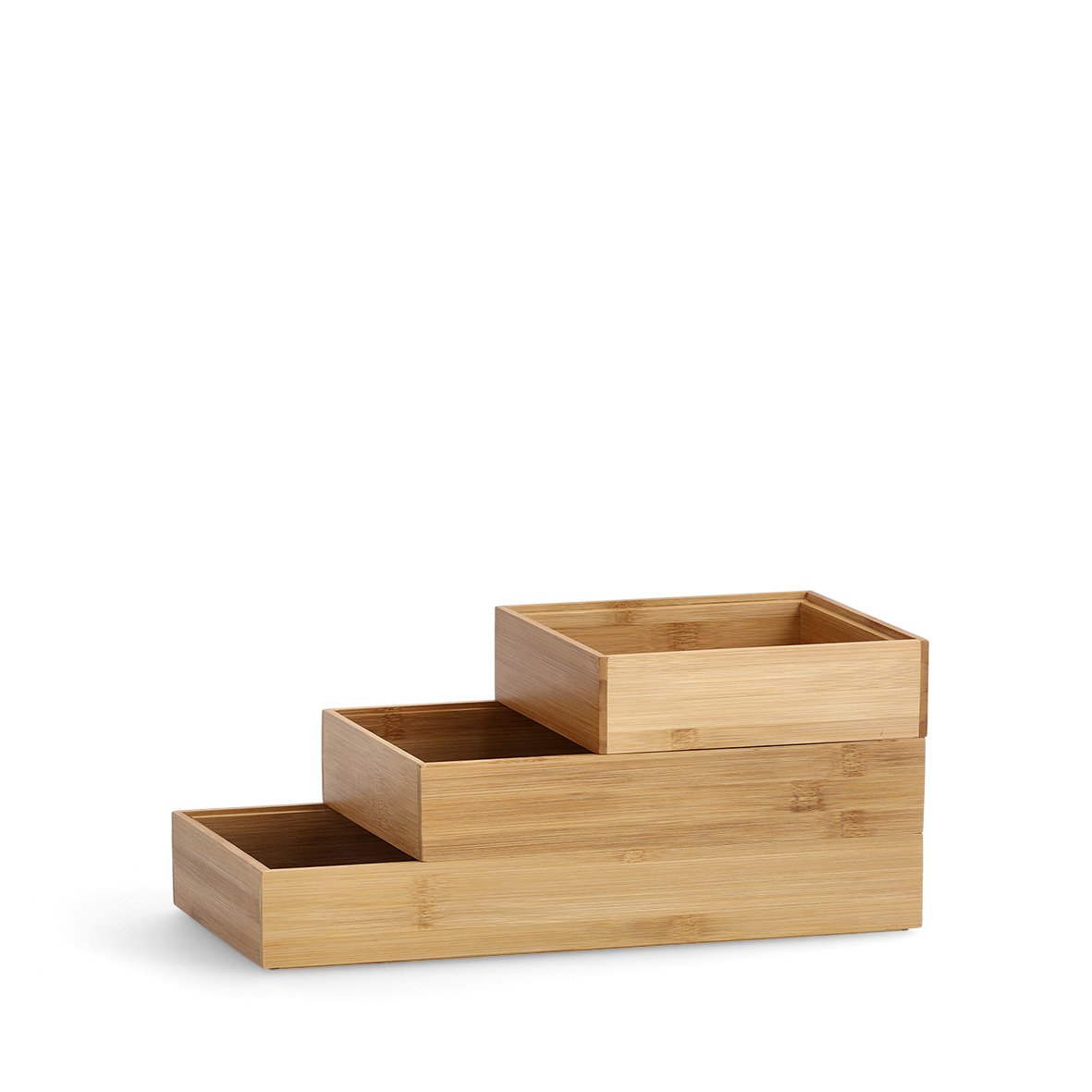 zeller-present-ordnungsbox-bambus-mdf-stapelbar image 2