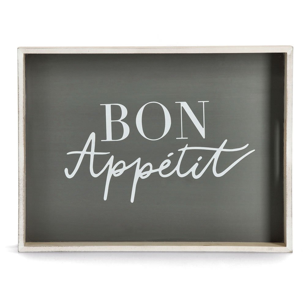 zeller-present-table-serviertablett-bon-appetit-mdf-anthrazit image 3