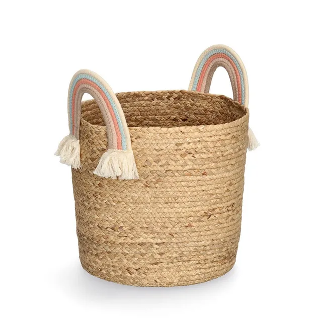 zeller-present-rainbow-aufbewahrungskorb-seegras image 1