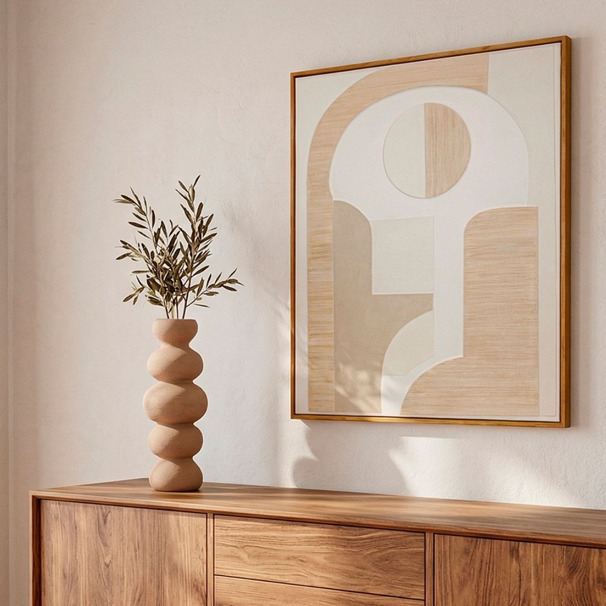 andrea-house-torino-bild-abstrakt-beige-wei-80x100 image 1
