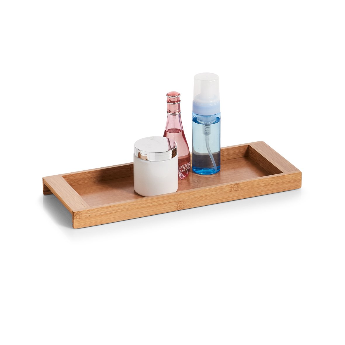 zeller-present-table-ablage-tablett-bambus-ordnung image 2