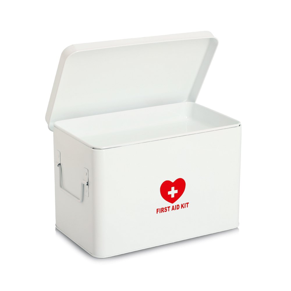 zeller-present-home-living-medizinbox-metall-wei image 2