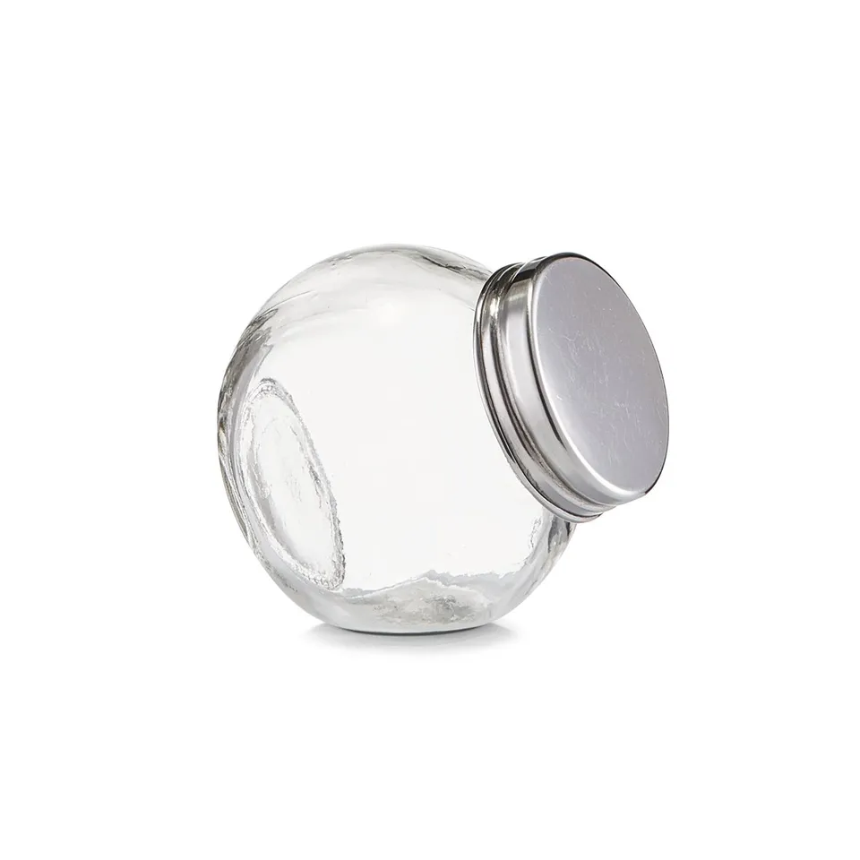 zeller-present-k-che-vorratsglas-candy-95-ml-edelstahldeckel image 1