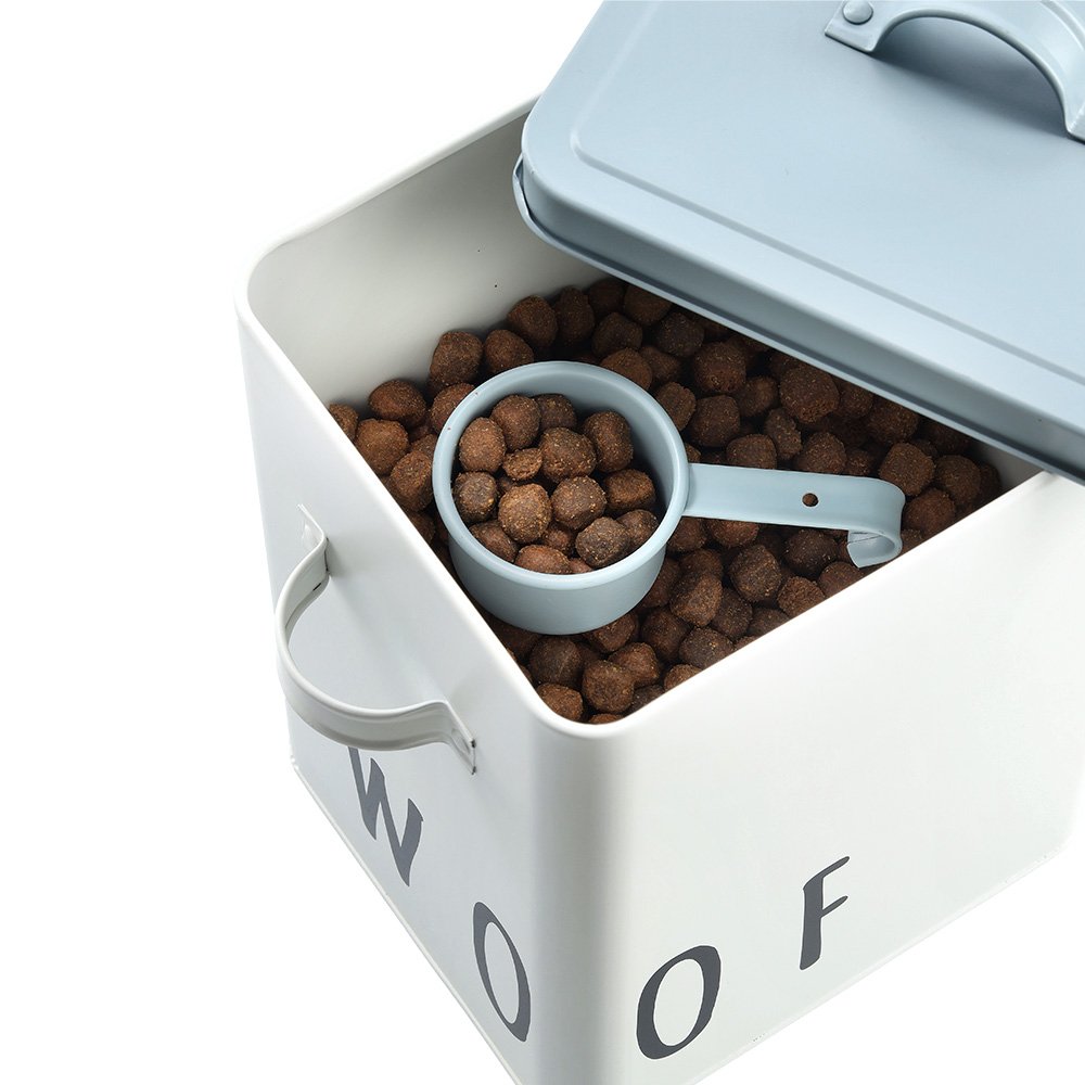 zeller-present-k-che-futterdose-woof-metall-wei-blau image 2