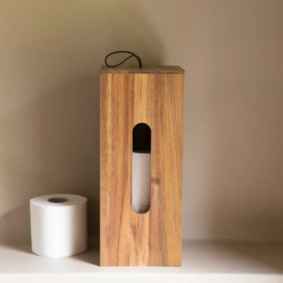 andrea-house-ba-o-klopapierhalter-holz-ersatzrollen image 1