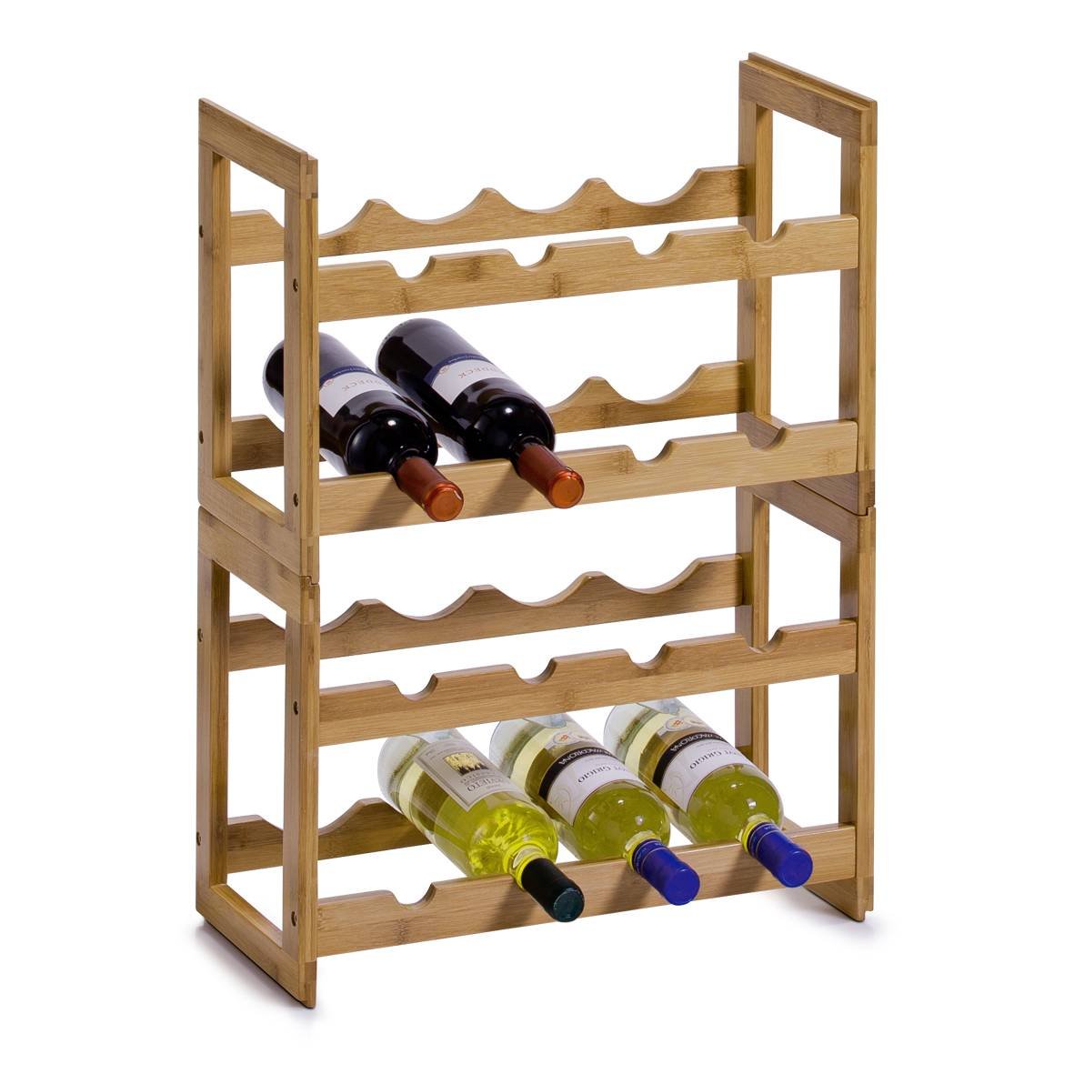 zeller-present-home-living-weinregal-bambus-8-flaschen image 3