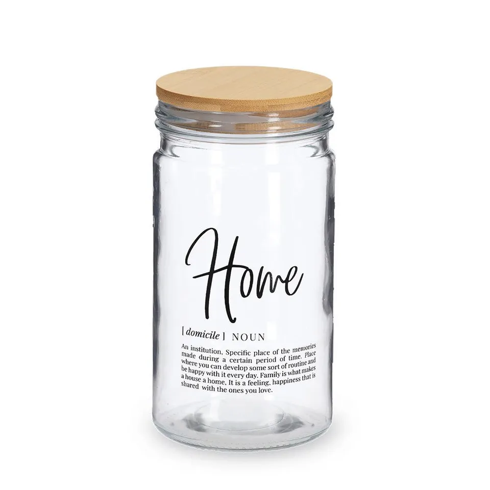 zeller-present-k-che-vorratsglas-home-1000-ml-bambusdeckel image 1