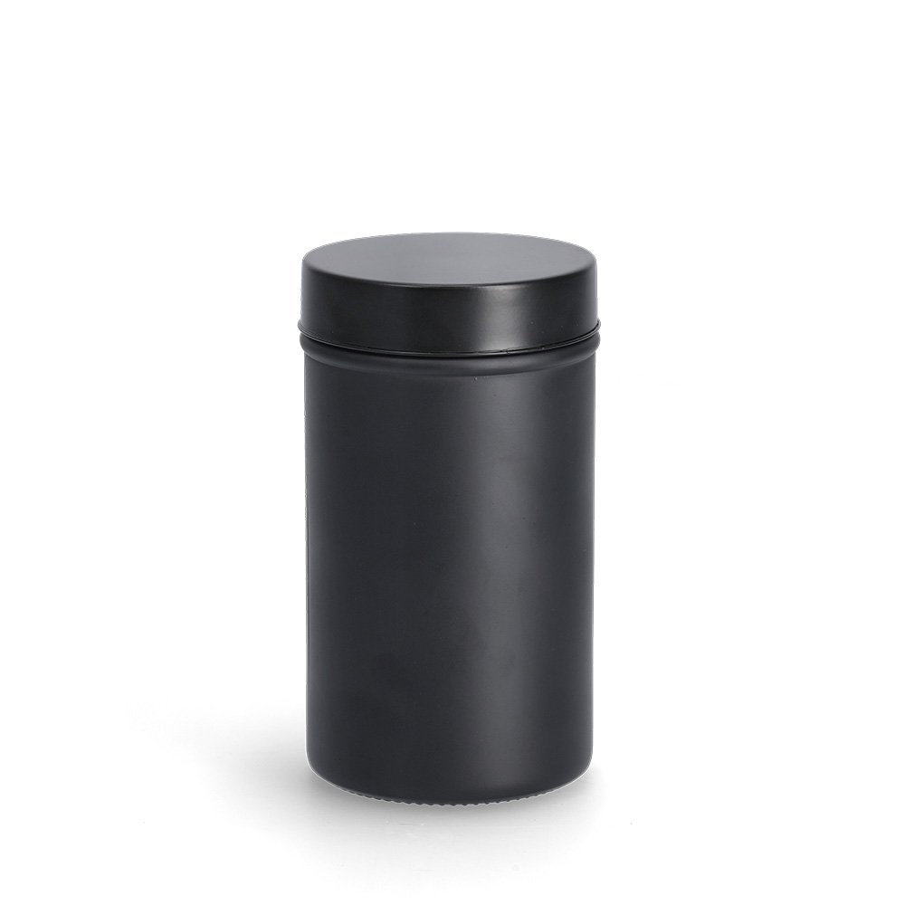zeller-present-k-che-vorratsglas-900-ml-schwarz image 1