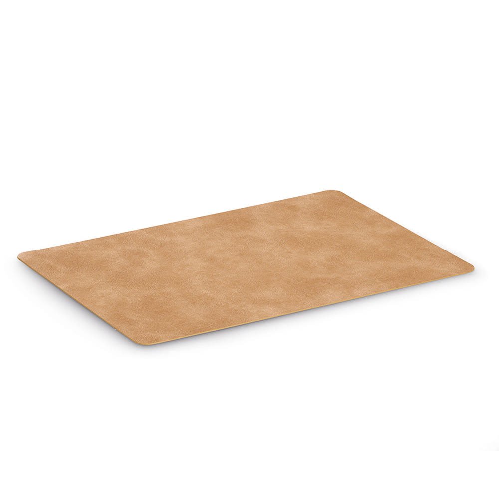 zeller-present-table-platzset-kunstleder-hellbraun-abwischbar image 3