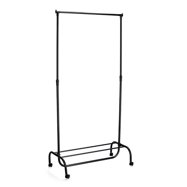 zeller-present-home-living-rollkleiderst-nder-schwarz-h-henverstellbar image 1