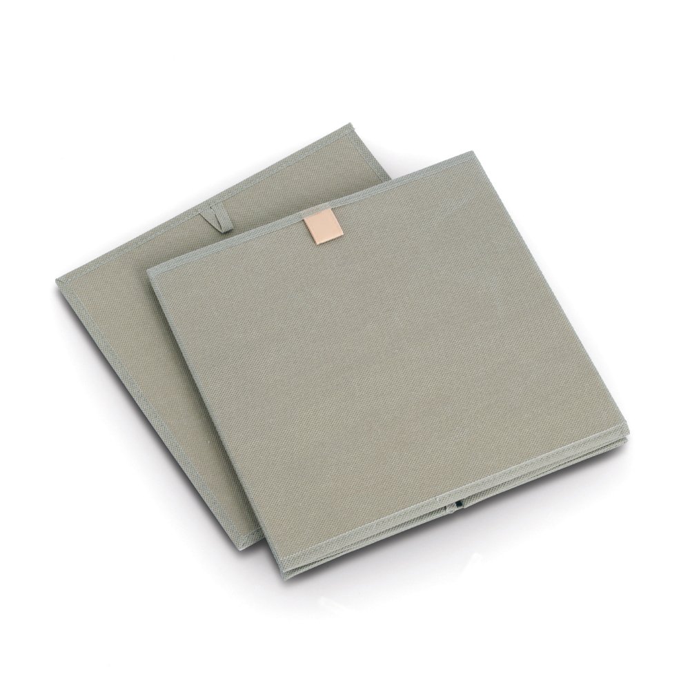 zeller-home-living-aufbewahrungsbox-vlies-khaki-faltbar image 4