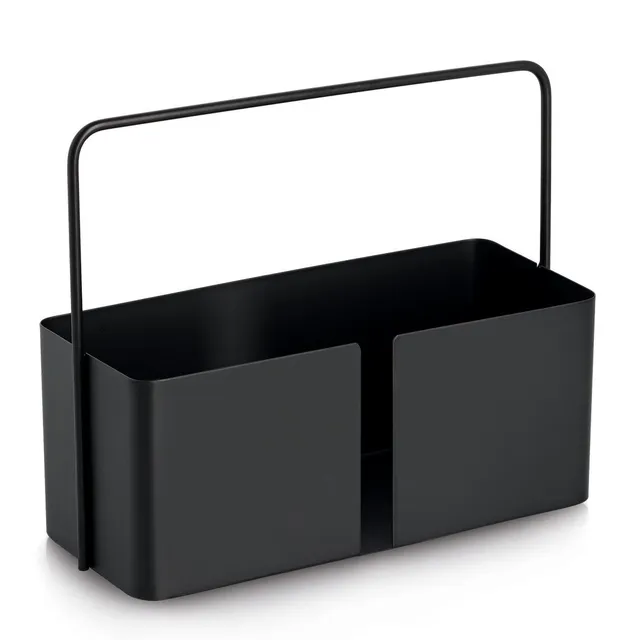 zeller-present-tragekorb-metall-schwarz image 1