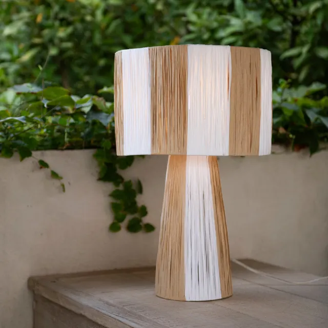 andrea-house-ibiza-tischlampe-papierkordel-30x47-cm-natur image 1