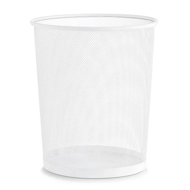 zeller-present-office-papierkorb-mesh-wei-drahtmetall-b-ro image 1