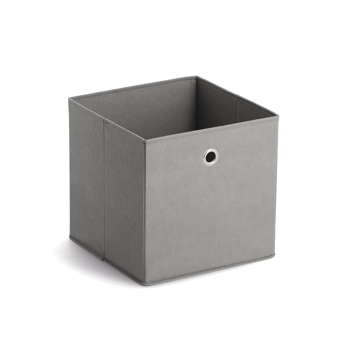 zeller-present-home-living-aufbewahrungsbox-vlies-grau-faltbar-2 image 1