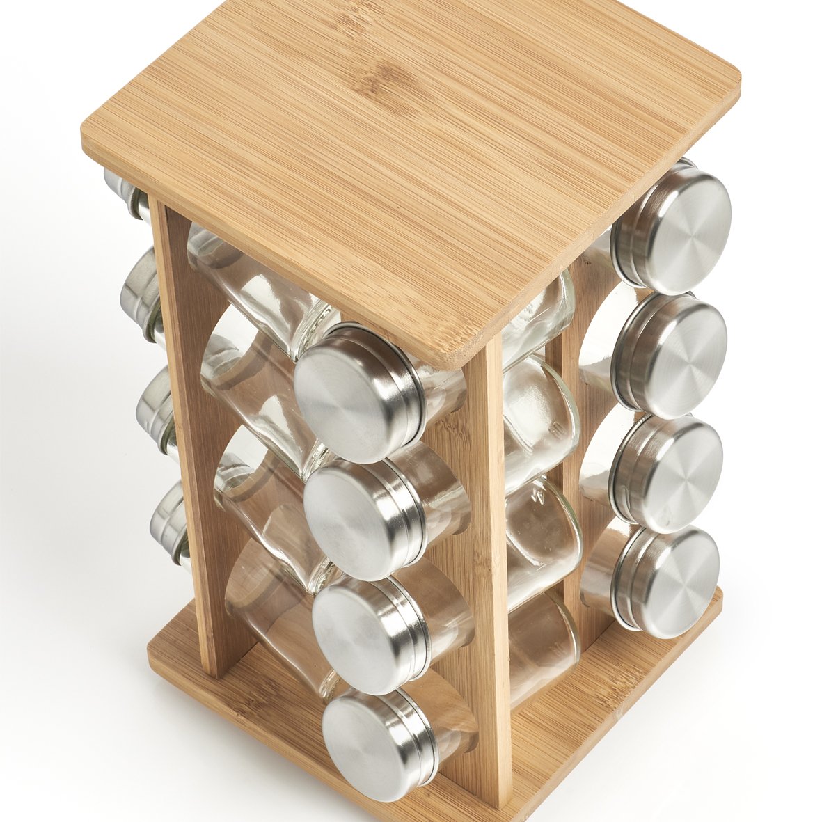 zeller-k-che-gew-rzrondell-16-gl-ser-bambus-drehbar image 2