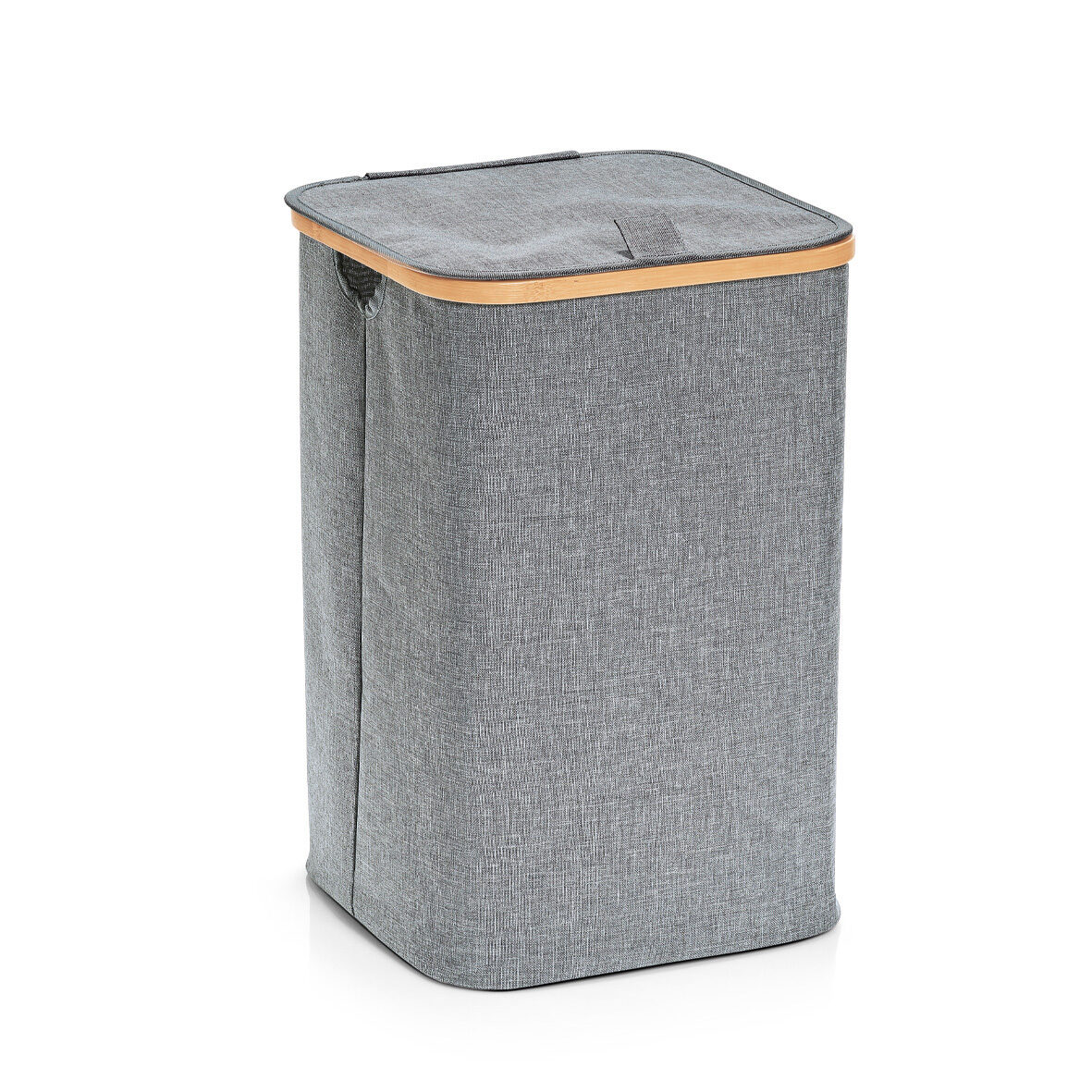 zeller-present-home-living-w-schesammler-polyester-bambus-grau image 1