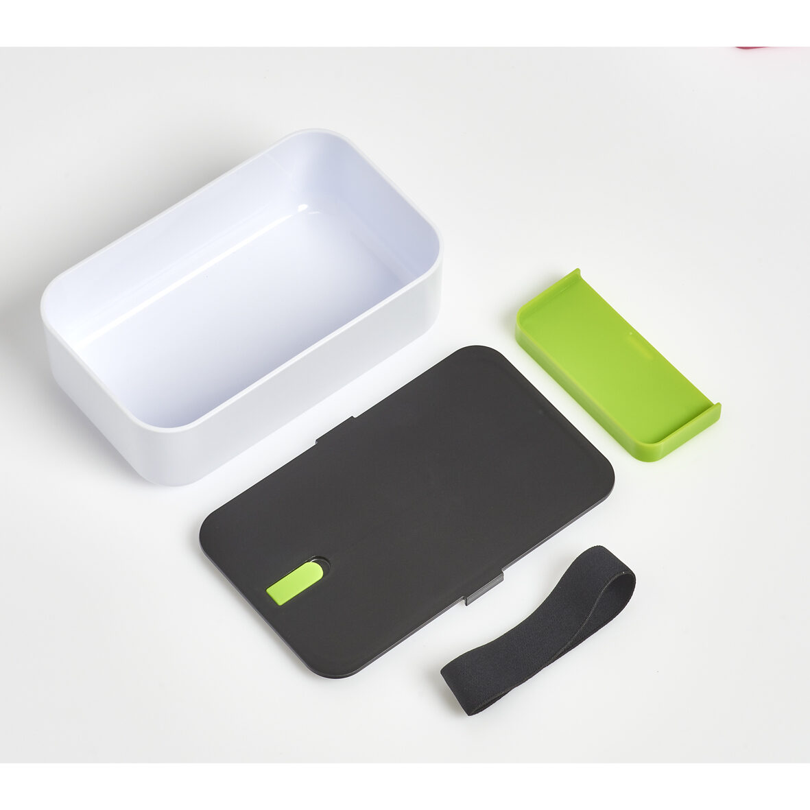 zeller-k-che-lunch-box-kunststoff-wei-schwarz-gr-n image 4