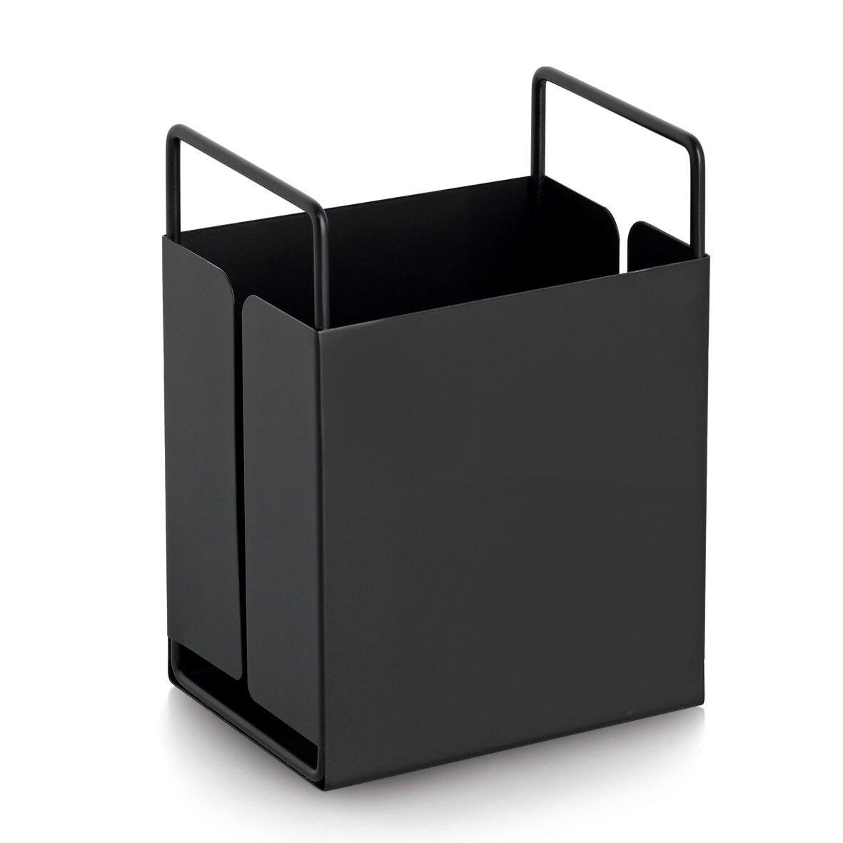 zeller-present-home-utensilienhalter-metall-schwarz image 1