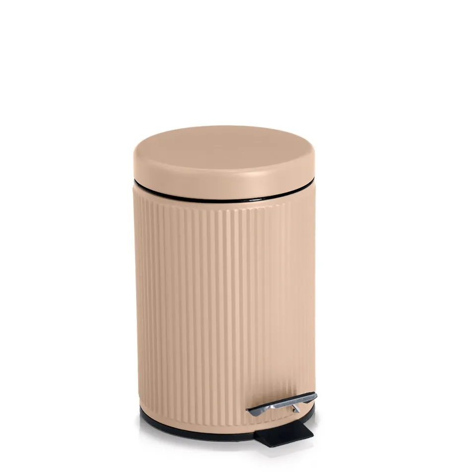 zeller-present-bad-kosmetikeimer-3-liter-mandel-pedal image 1
