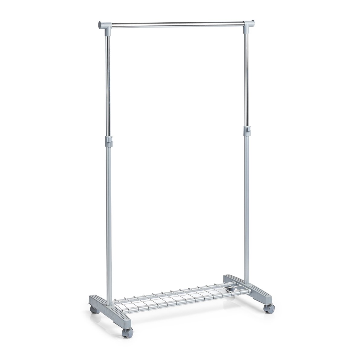 zeller-present-rollkleiderst-nder-metall-h-henverstellbar-mit-rollen image 1
