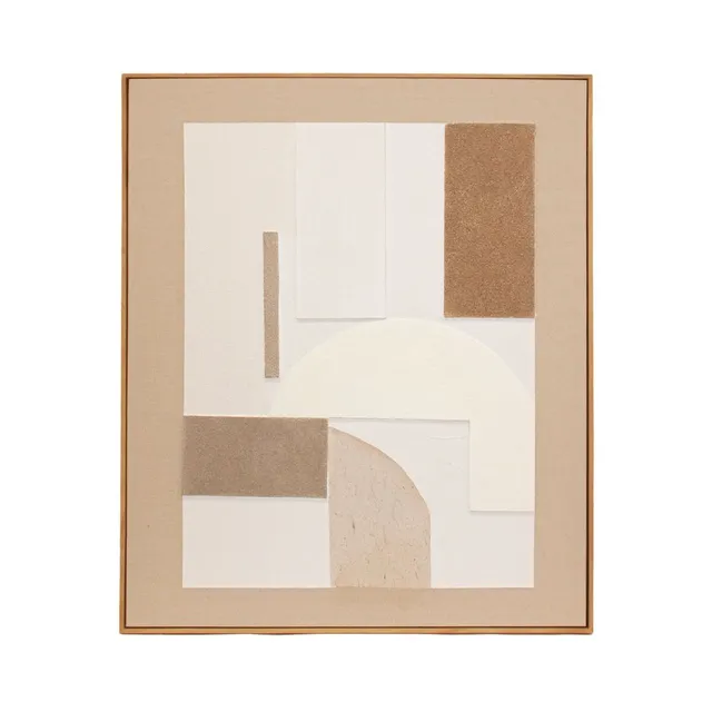 andrea-house-decoraci-n-bild-kediri-80x100-beige-terracotta image 1