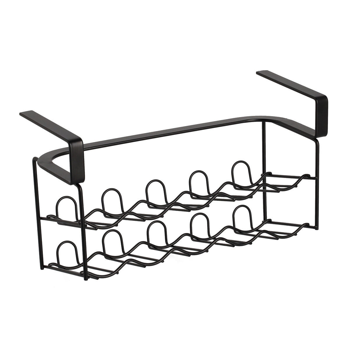 zeller-k-che-gew-rzgl-ser-regal-metall-schwarz-einh-ngen image 1