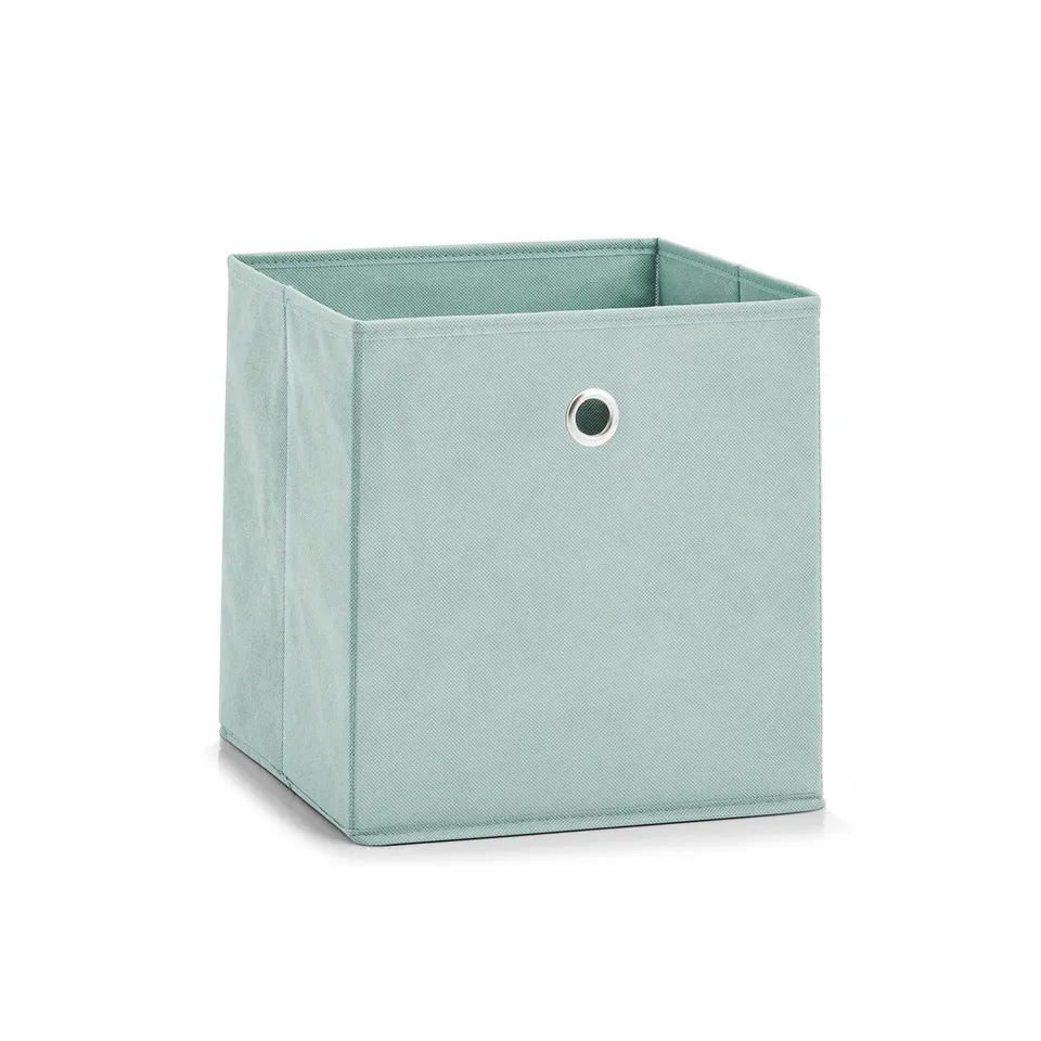 zeller-present-home-aufbewahrungsbox-vlies-mint-faltbar image 1