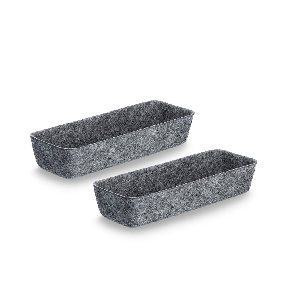 zeller-present-organizer-set-8-tlg-filz-grau-schublade image 3