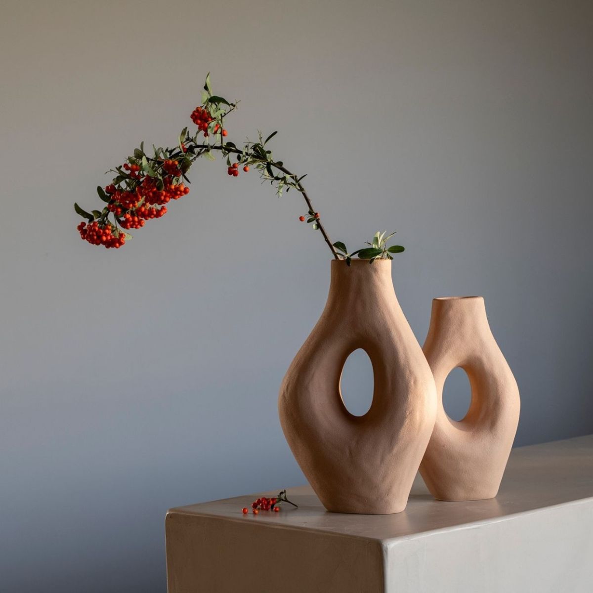 andrea-house-duala-vase-terrakotta-klein-dekorativ image 3