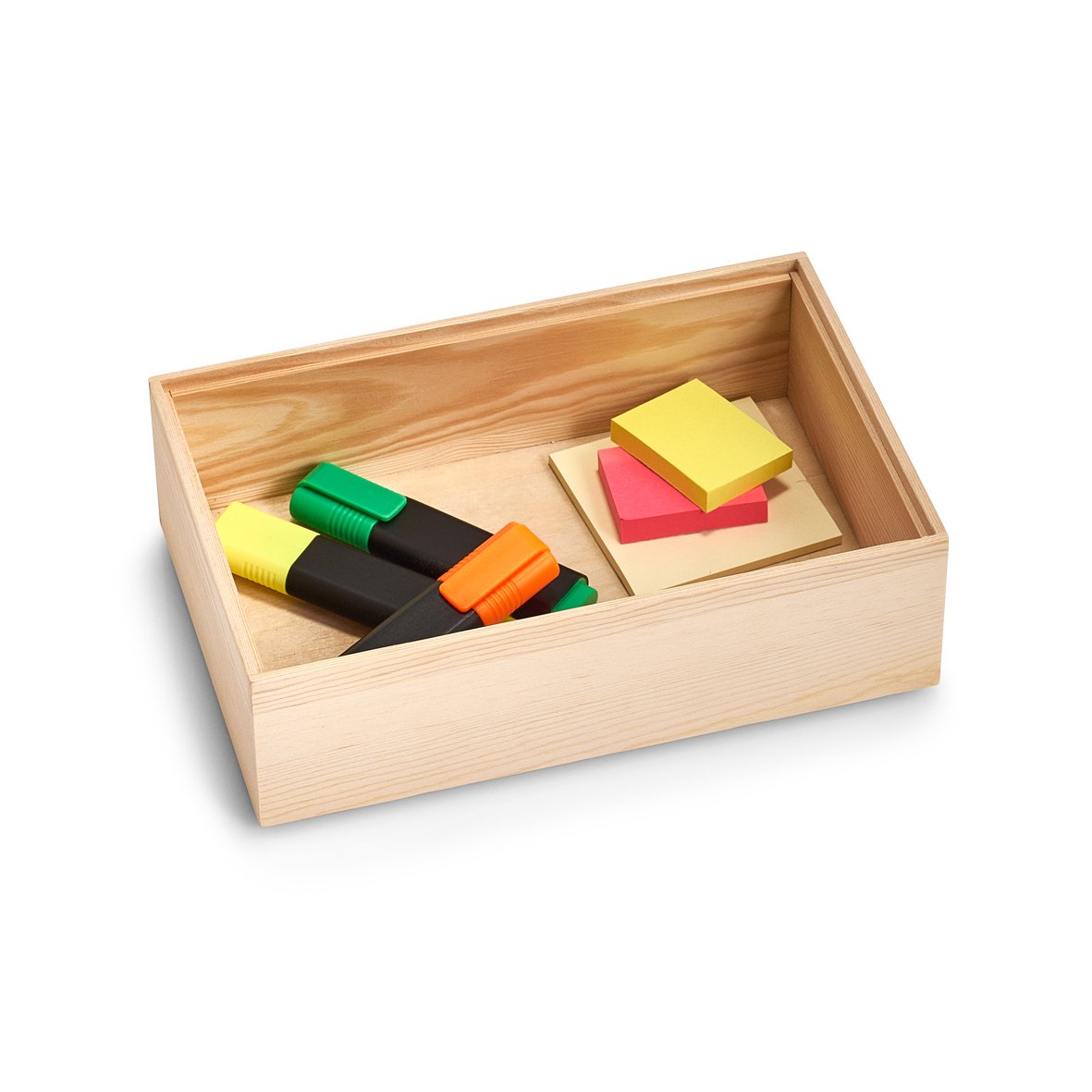 zeller-present-home-living-ordnungsbox-kiefer-holz-stapelbar image 5