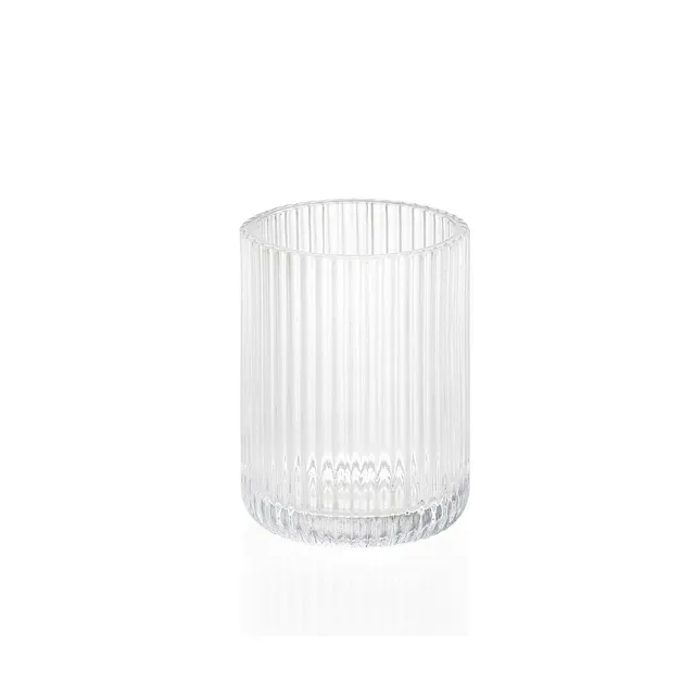 andrea-house-zahnputzbecher-glas-klassisch-bad image 1